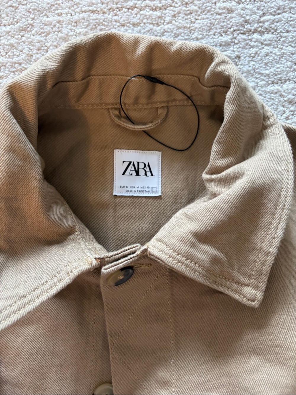 Zara - Casual Utility Coat - Picture 2 of 4